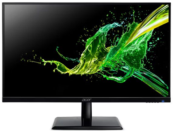 Монитор 23.8" Acer EK241YP6bi IPS 1920x1080, 144 Гц, 4 мс, 16:9, 250 кд/м², HDMI 1.4, VGA, FreeSync, черный