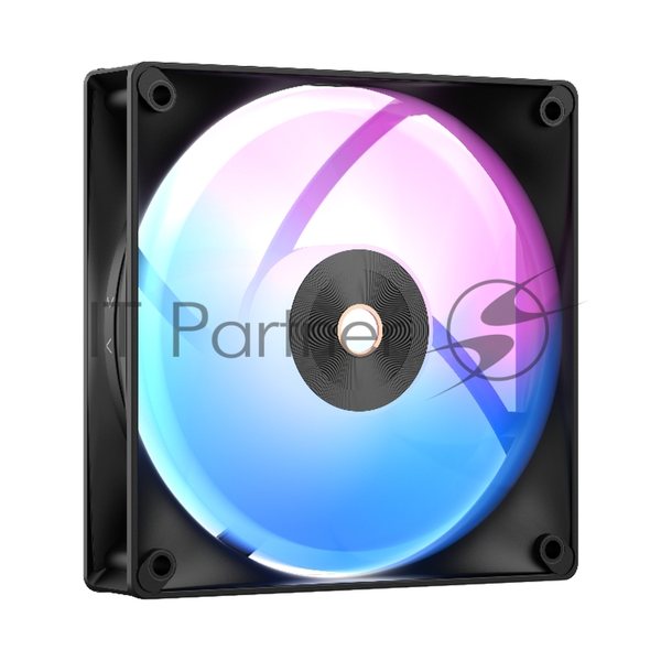 Вентилятор для корпуса Ocypus Delta F12 BK, 120x120x25мм, 4-PIN PWM, 500-2000 RPM, 29 DBA MAX, HYDRO BEARING