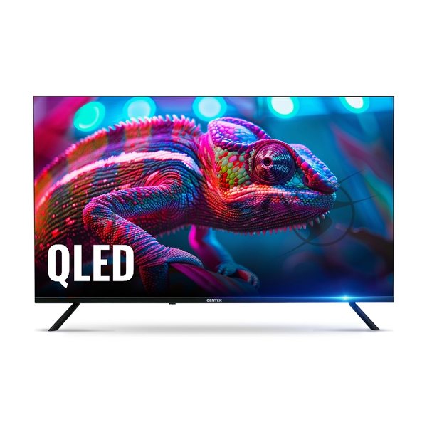 Телевизор Centek 40" CT-TV0021-40 черный QLED HD 60Hz Smart TV