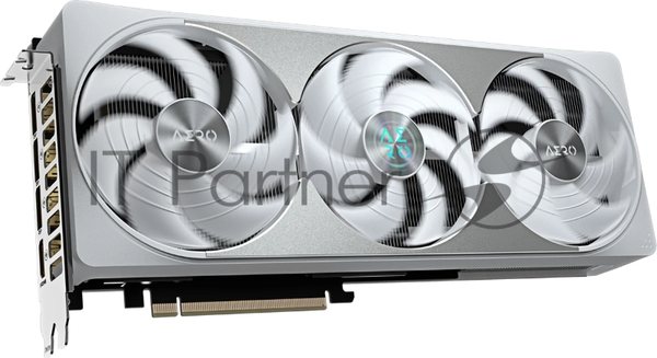 Видеокарта Gigabyte PCI-E 5.0 GV-N5080AERO OC-16GD 1.0 NVIDIA GeForce RTX 5080 AERO OC SFF 16Gb 256bit GDDR7 2730/30000 HDMIx1 DPx3 HDCP Ret