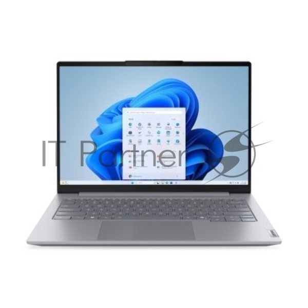 Ноутбук Lenovo ThinkBook 14 G8 IAL серый 14" WUXGA (1920x1200) IPS 300N, Ultra 7 255H, 1x16Gb DDR5-5600, 512Gb SSD M.2, Intel Arc 140T, WiFi6E, BT, FPR, TPM2, FHD Cam, 45Wh, 65W USB-C, NoOS, 1Y, 1.36kg
