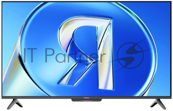 Телевизор Яндекс 43" YNDX-00078 черный QLED UHD 60Hz Smart TV Станция Бейсик с Алисой