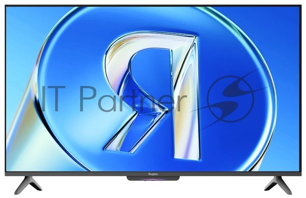Телевизор Яндекс 50" YNDX-00079 черный QLED UHD 60Hz Smart TV Станция Бейсик с Алисой