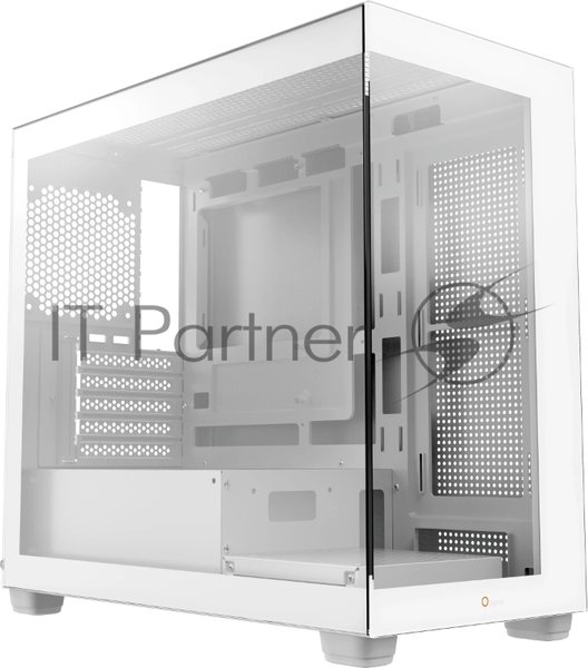 Компьютерный корпус Case Ocypus Gamma C52 WH mATX / win / white / no PSU / Tempered Glass