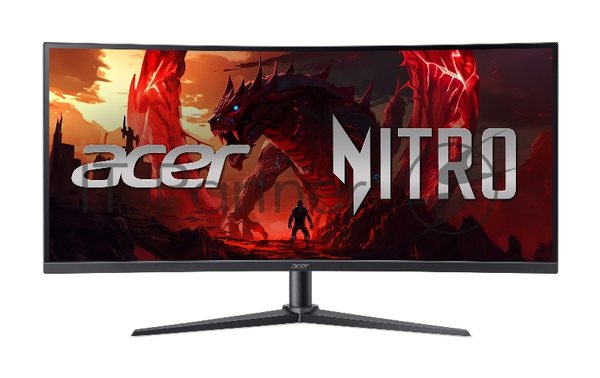 Монитор 34" Acer XZ340CURW0bmiiphx VA 3440x1440, 240 Гц, 1 мс, 21:9, 250 кд/м², HDMI 2.0, DP 1.4, 3.5 Jack, FreeSync, HDR10, изогнутый экран (1500R), черный