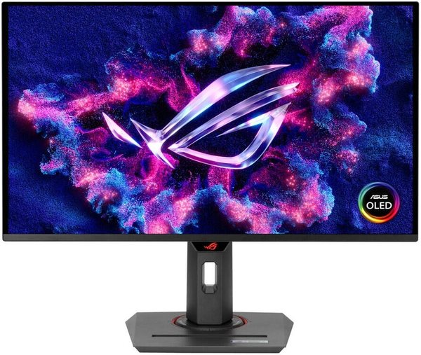 Монитор 26.5" ASUS ROG Strix XG27UCDMG QD-OLED 3840x2160, 240 Гц, 0.03 мс, 16:9, 1000 кд/м², HDMI 2.1, DP 1.4, USB-C (90 Вт), 3.5 Jack, USB Hub (3x USB 3.2), черный