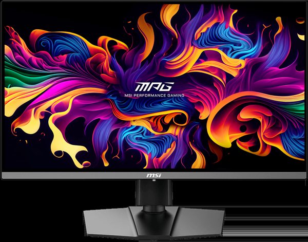 Монитор 26.5" MSI MPG 272URX QD-OLED 3840x2160, 240 Гц, 0.03 мс, 16:9, 1000 кд/м², DP 2.1a, HDMI 2.1 (x2), USB-C, 3.5 Jack, USB Hub (2x USB 3.2), HDR10, G-Sync, KVM, черный