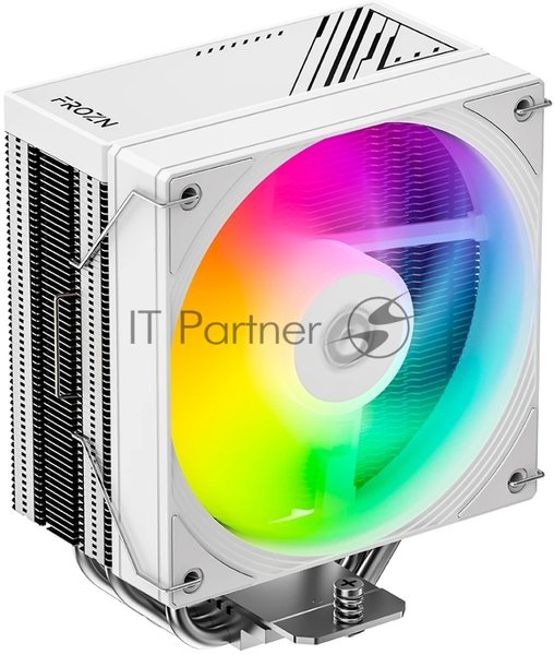 Кулер для процессора ID-Cooling FROZN A410 SE ARGb белый 180W/Intel 1700, 12*, 115*, AMD AM5, AM4/Screws
