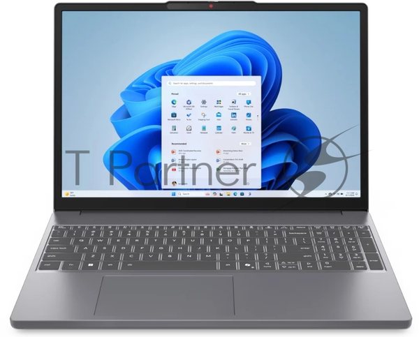 Ноутбук Lenovo IdeaPad Slim 3 15IRH10 Core i5 13420H 16Gb SSD 512Gb Intel UHD Graphics 15.3" IPS WUXGA (1920x1200) без ОС grey WiFi BT Cam (83K100D6UE)