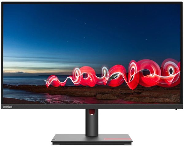 Монитор 27" Lenovo ThinkVision T27i-30 IPS 1920x1080, 60 Гц, 4 мс, 16:9, 300 кд/м², VGA, HDMI 1.4, DP 1.2, 3.5 Jack, USB Hub (4x USB 3.2), черный