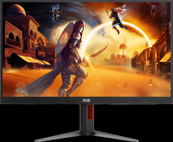 Монитор 27" AOC Q27G4/D IPS 2560x1440, 200 Гц, 0.3 мс, 16:9, 350 кд/м², HDMI 2.0, DP 1.4, 3.5 Jack, DisplayHDR 400, Adaptive-Sync, черный