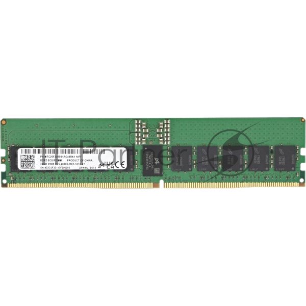 Оперативная память Micron DDR5 RDIMM 32Gb 2Rx8 4800 MHz ECC Registered MTC20F2085S1RC48BA1, 1 year, OEM