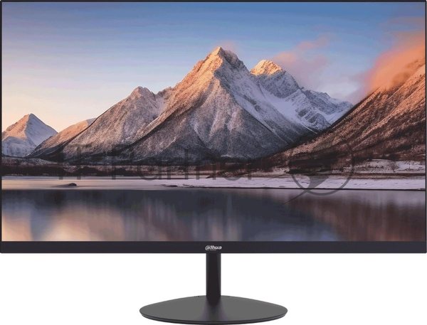 Монитор 23.8" Dahua DHI-LM24-A200Y VA 1920x1080, 100 Гц, 10 мс, 16:9, 250 кд/м², HDMI 1.4, VGA, 3.5 Jack, черный