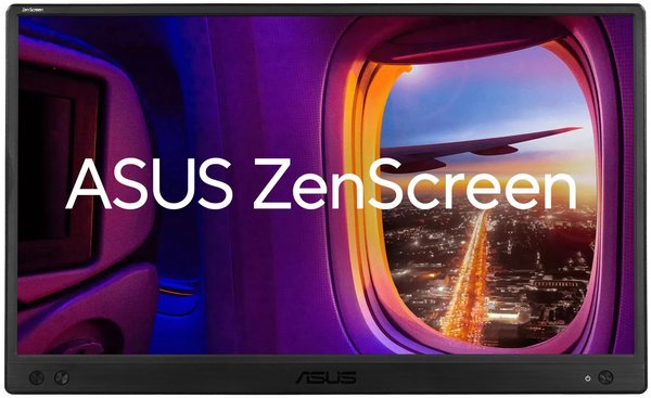 Монитор 15.6" Asus ZenScreen MB166CR IPS 1920x1080, 60 Гц, 5 мс, 16:9, 250 кд/м², USB-C, черный