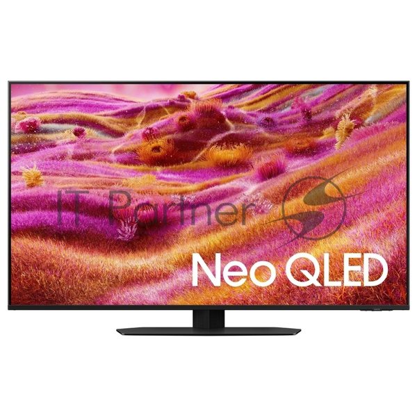 Телевизор Samsung QE43QN90FAUXRU, 43", черный, Mini LED, 4K Ultra HD, 3840x2160, 120Hz, Tizen
