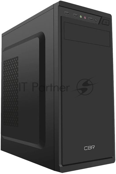 Компьютерный корпус CBR ATX Miditower J02, без БП, 1хUSB 3.0, 2хUSB 2.0, HD Audio+Mic, черный PCC-ATX-J02-WPSU
