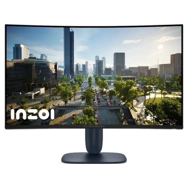 Монитор 31.5" Dell Alienware AW3225DM VA 2560x1440, 180 Гц, 1 мс, 16:9, 400 кд/м², HDMI 2.1, DP 1.4, 2xUSB 3.0, 3.5 Jack, HDR10, FreeSync, изогнутый экран (1500R), черный