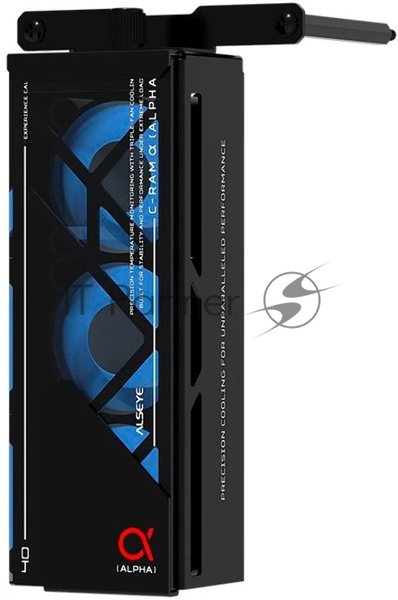 Вентилятор для процессора ALSEYE AS.03.08.0001 (C-RAM-Alpha-B) Product Size: 145.9 x 82 x 38.3мм Number of fans: 3 Size: 40 x 40 x 20мм Material: 1мм SPCC thick sheet metal Surface treatment: Powder coated black on the surface Box: Black Leaf: Milk white Luminous effect: internally emitting ARGb Spe