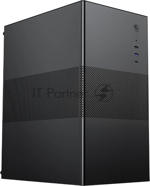 Компьютерный корпусй ACD Coffer 109B mATX, Type-C + USB 3.0 + USB ports + HD audio combo, Mesh, черный.
