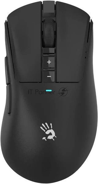 Мышь беспроводная A4Tech Bloody R73 Ultra черный оптическая 20000dpi беспров. USB-C 7but (R73 ULTRA BLACK)