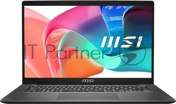 Ноутбук MSI Modern 14 F1MG-499RU Core 5 120U 16Gb SSD 512Gb Intel Graphics 14" IPS FHD (1920x1080) Windows 11 Pro grey WiFi BT Cam (9S7-14S111-499)