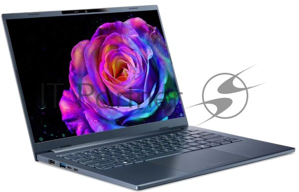 Ноутбук Acer Swift Go 14 AI SFG14-75-77RL Intel Core Ultra 7 256V/16Gb/SSD 1Tb/14"/OLED/WUXGA/1920x1200/60Hz/NoOS/Blue (NX.JNBCD.008)