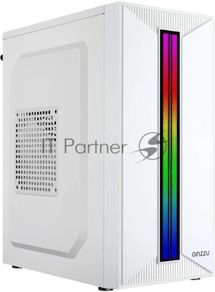 Компьютерный корпус Ginzzu B380 2*USB 2.0,AU RGb