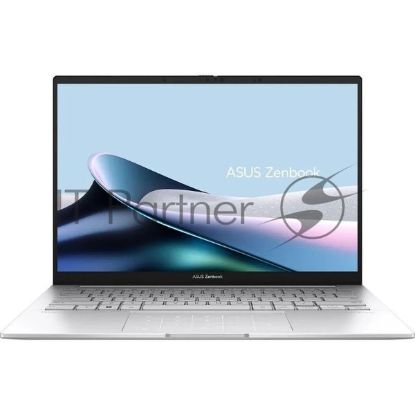 Ноутбук ASUS Zenbook 14 Special UX3405CA-PP682X Intel Core Ultra 9 285H/LPDDR5X 32GB/1TB SSD/Intel Arc Graphics/14" OLED (1920 x 1200) WUXGA ,WiFi 7+BT 5.4/Win 11 Pro RUS/0.99 kg/Foggy Silver