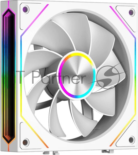 Вентилятор для корпуса PcCooler F3 X120 WH ARGb 120х120x25 белый 4-pin (F3X120-WHAC112-GL) Ret