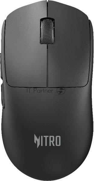 Мышь беспроводная/проводная Acer Nitro OMR402 черный, 26000 dpi, радиоканал, Bluetooth, USB, кнопки - 5