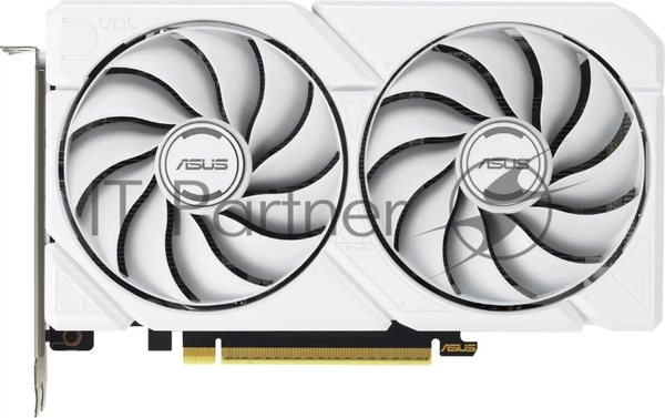 Видеокарта Asus DUAL-RX9060XT-16G-WHITE белый