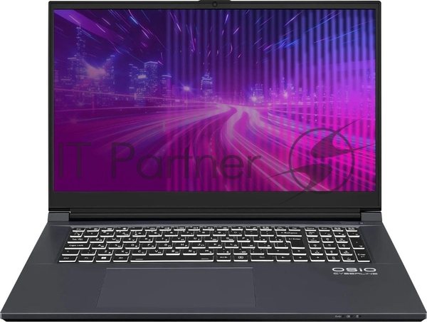 Ноутбук Osio CyberLine C170i-002 Core i5 12600H 16Gb SSD 512Gb NVIDIA GeForce RTX 4050 17.3" FHD (1920x1080) без ОС WiFi BT Cam