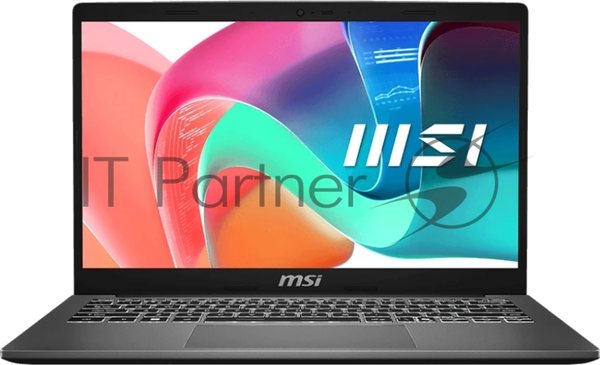 Ноутбук MSI Modern 13 F1MOG Core 5 120U 13.3" FHD (1920x1080)IPS,DDR4 16Gb (8Gbx2),512Gb SSD Intel Graphics,backlight,46.8Whr,1.45kg,Dos,1y,Platinum Gray