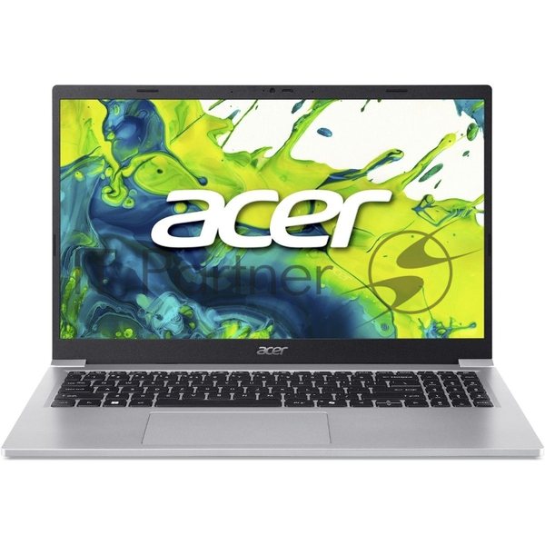 Ноутбук Acer Aspire Lite 15 AL15-36P-C9XQ серебристый Intel Core N150/8Gb/SSD 256Gb/15.6"/IPS/FHD/1920x1080/60Hz/NoOS