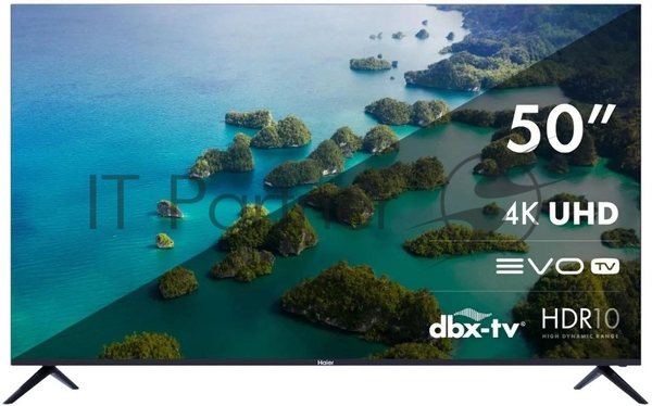 Телевизор Haier 50" S2 черный DLED 4K UHD 60Hz Smart TV Android TV 2GB/32GB