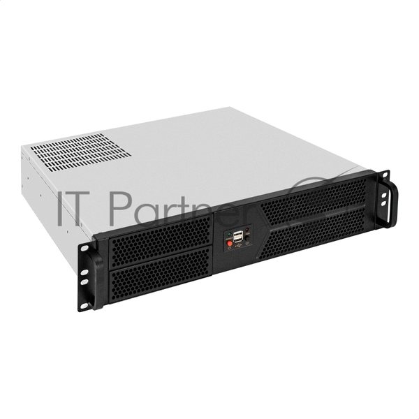 Серверный корпус ExeGate Pro 2U400-04 (RM 19", высота 2U, глубина 400, БП 700PAS, 2*USB)
