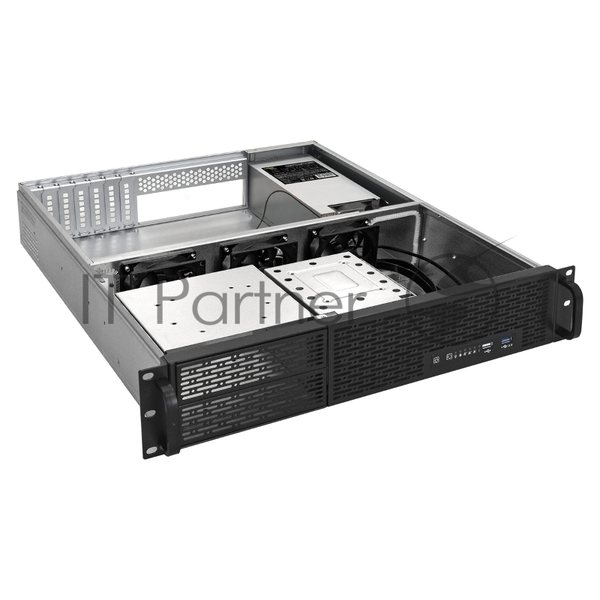 Серверный корпус ExeGate Pro 2U550-06/2U2088 (RM 19", высота 2U, глубина 550, БП 2U-700ADS, USB+USB 3.0)