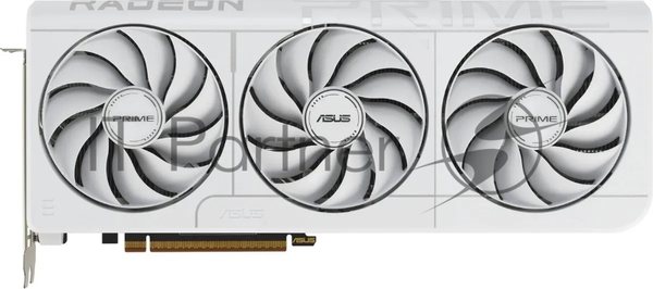 Видеокарта Asus PRIME-RX9070XT-O16G-WHITE белый