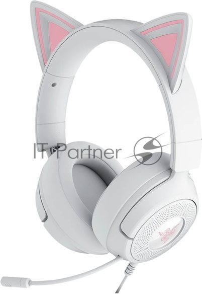 Гарнитура Razer Kraken Kitty V3 X белый, проводная, 3.5 мм