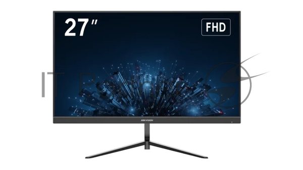 Монитор 27" Hikvision DS-D5027F3-2P2 IPS 1920x1080, 100 Гц, 14 мс, 16:9, 300 кд/м², VGA, HDMI 1.4, 3.5 Jack, черный
