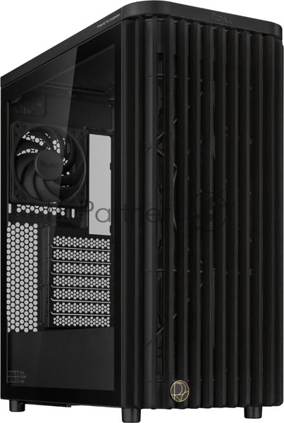 Компьютерный корпус ASUS PROART PA401 WOOD TG PWM черный