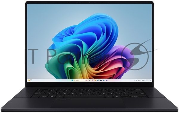 Ноутбук ASUS ProArt P16 H7606WX-SE042X 16"(3840x2400 OLED)/Touch/AMD Ryzen AI 9 HX 370(2Ghz)/64Gb/2Tb SSD/noDVD/Ext:nVidia GeForce RTX 5090(24576Mb)/Cam/BT/WiFi/90WHr/war 1y/1.98kg/Nano Black/Win 11Pro + алюм корп; DialPad