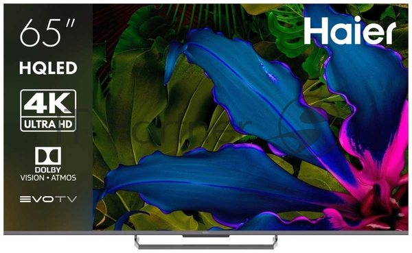 Телевизор Haier 65" S6 черный HQLED 4K UHD 144Hz Smart TV Android TV 3GB/32GB