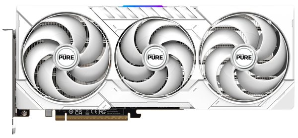 Видеокарта Sapphire AMD Radeon RX 9070 Pure OC, 16 GB GDDR6, 256 bit, 2xDisplayPort, 2xHDMI, GPU 2210 MHz