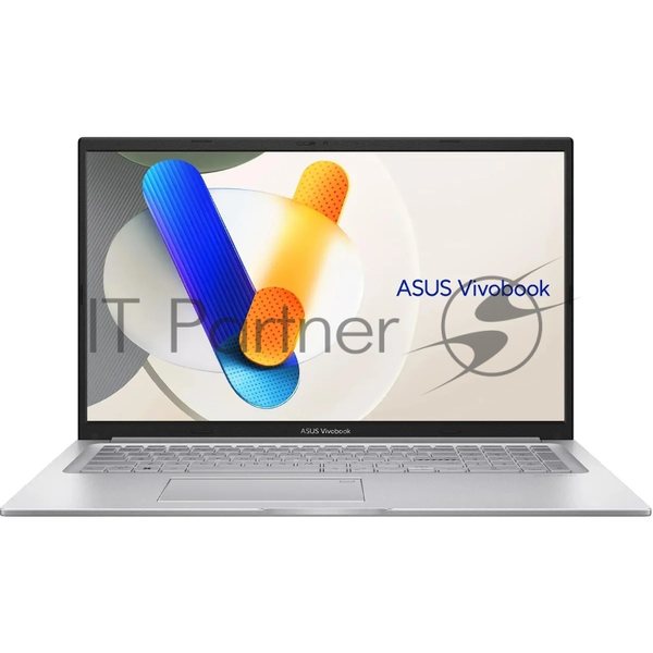 Ноутбук Asus Vivobook 17 X1704VA-AU937 Core 7 150U 16Gb SSD 1Tb Intel Graphics 17.3" IPS FHD (1920x1080) без ОС silver WiFi BT Cam (90NB13X1-M00E10)