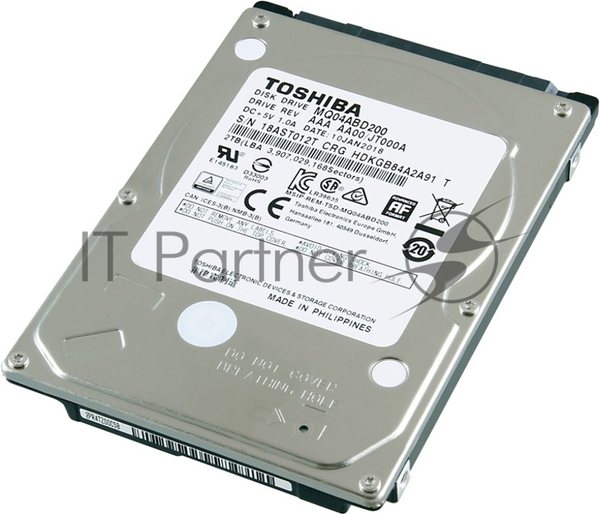 Жесткий диск Toshiba SATA-III 2TB MQ04ABD200 Notebook/Desktop (5400rpm) 128Mb 2.5"