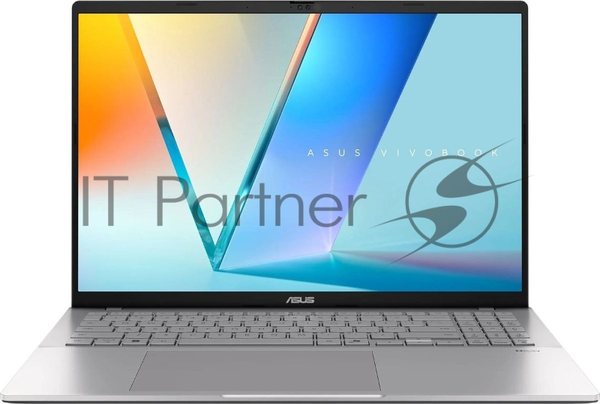 Ноутбук Asus VivoBook S16 S3607VA-RP105 Core 5 210H 16Gb SSD 512Gb Intel UHD Graphics 16" IPS WUXGA (1920x1200) без ОС silver WiFi BT Cam (90NB1671-M007R0)