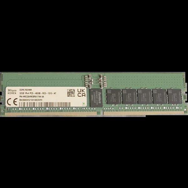 Оперативная память Hynix, DDR5, 32GB (1x32GB), 4800 MHz, CL40, RDIMM