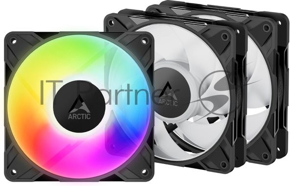 Вентилятор корпусной ARCTIC P12 Pro A-RGB - 3 Pack retail (ACFAN00310A) 