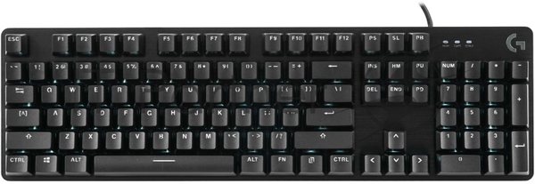 Клавиатура Logitech G412 SE проводная, USB Type-A, чёрный